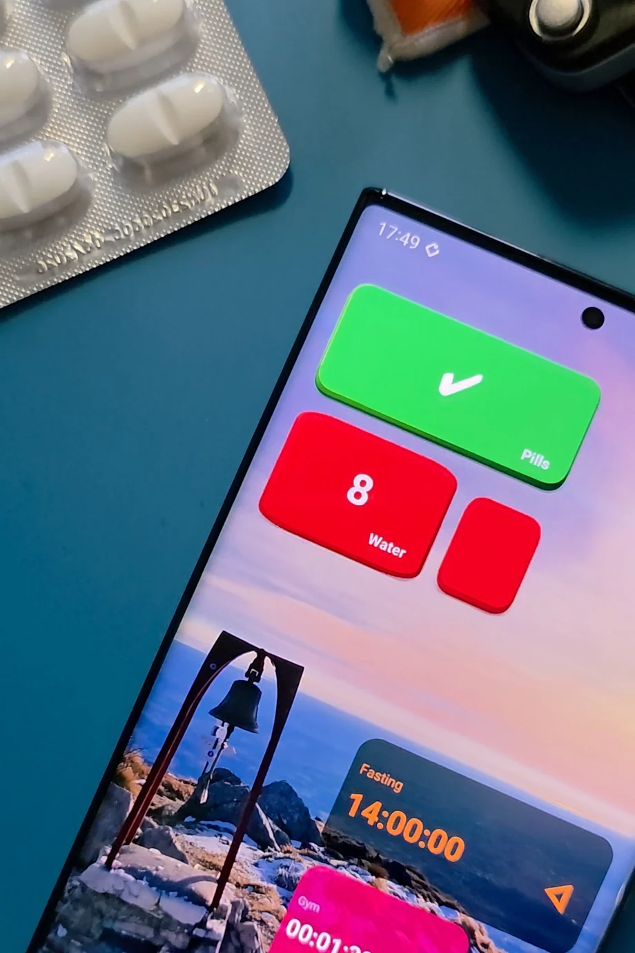 All My Buttons widgets on Android home screen